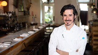 Tomer Blechman - Chef/owner of Miss Ada - Mediterranean cuisine meets Japanese earthenware