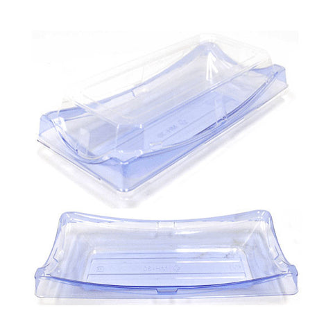 PET Light Blue Sushi Takeout Tray 9.4