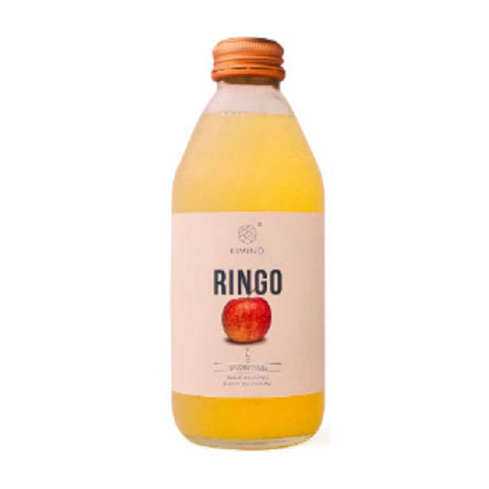 Kimino Sparkling Ringo Fuji Apple Juice 8.45 fl oz (250ml) x 24 bottles