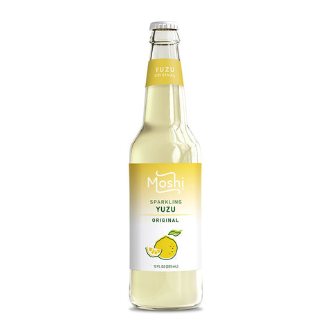 Moshi Sparkling Yuzu Original Drink 12 fl oz (355ml) x 12 bottles