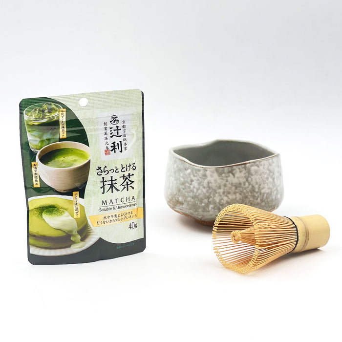 Tsujiri Uji Matcha Green Tea Unsweetened Soluble 1.4oz (40g)