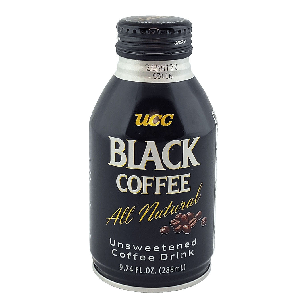 UCC Unsweetened Black Coffee 9.7 fl oz (288ml) x 24 cans — MTC Kitchen