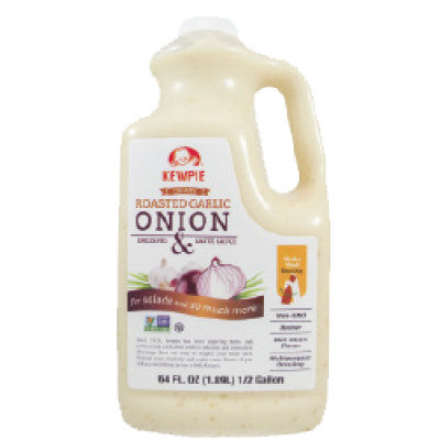 Kewpie Roasted Garlic Onion Dressing & Saute Sauce, 64 fl. oz Kewpie Roasted Garlic Onion Dressing & Saute Sauce, 64 fl. oz