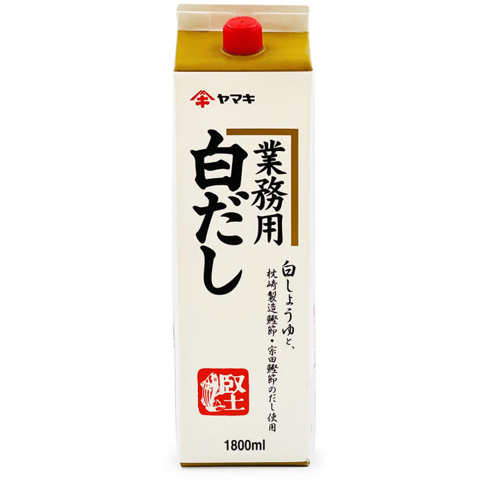 Yamaki Shiro Dashi Soup Base Infused with Bonito 60.9 fl oz / 1800ml