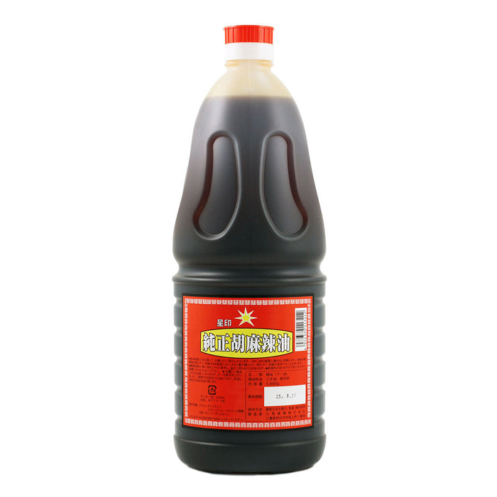 Kuki Junsei Goma La-Yu Chili Oil 60.8 fl oz (1800ml)