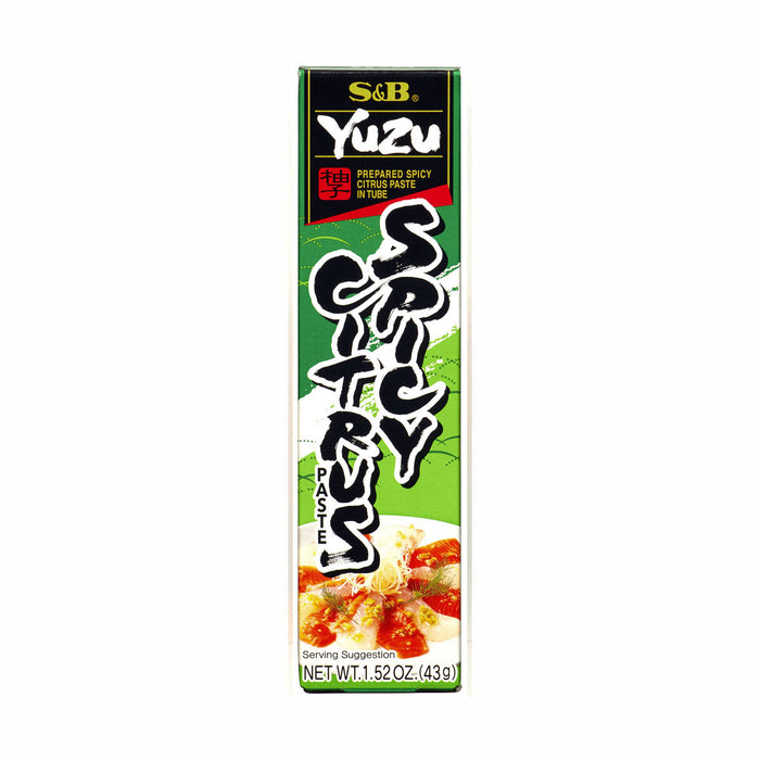 S&B Yuzu Kosho Spicy Citrus Paste in Tube 1.52 oz / 43g