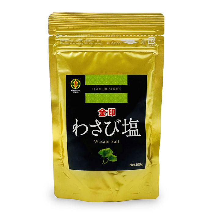 Kinjirushi Wasabi Salt Seasoning 3.53 oz / 100g