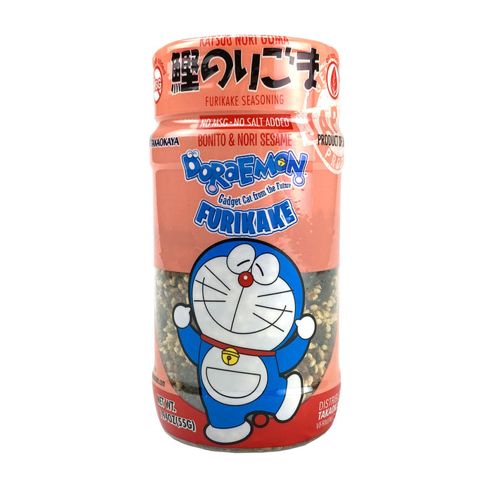 Takaokaya Furikake No MSG, No Salt Added, Bonito & Nori Sesame (Katsuo Nori Goma) 1.94oz / 55g