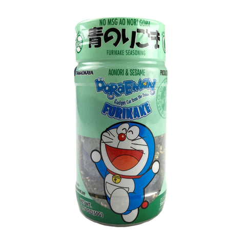 Takaokaya Furikake No MSG, No Salt Added, Aonori & Sesame (Ao Nori Goma) 1.76oz / 50g