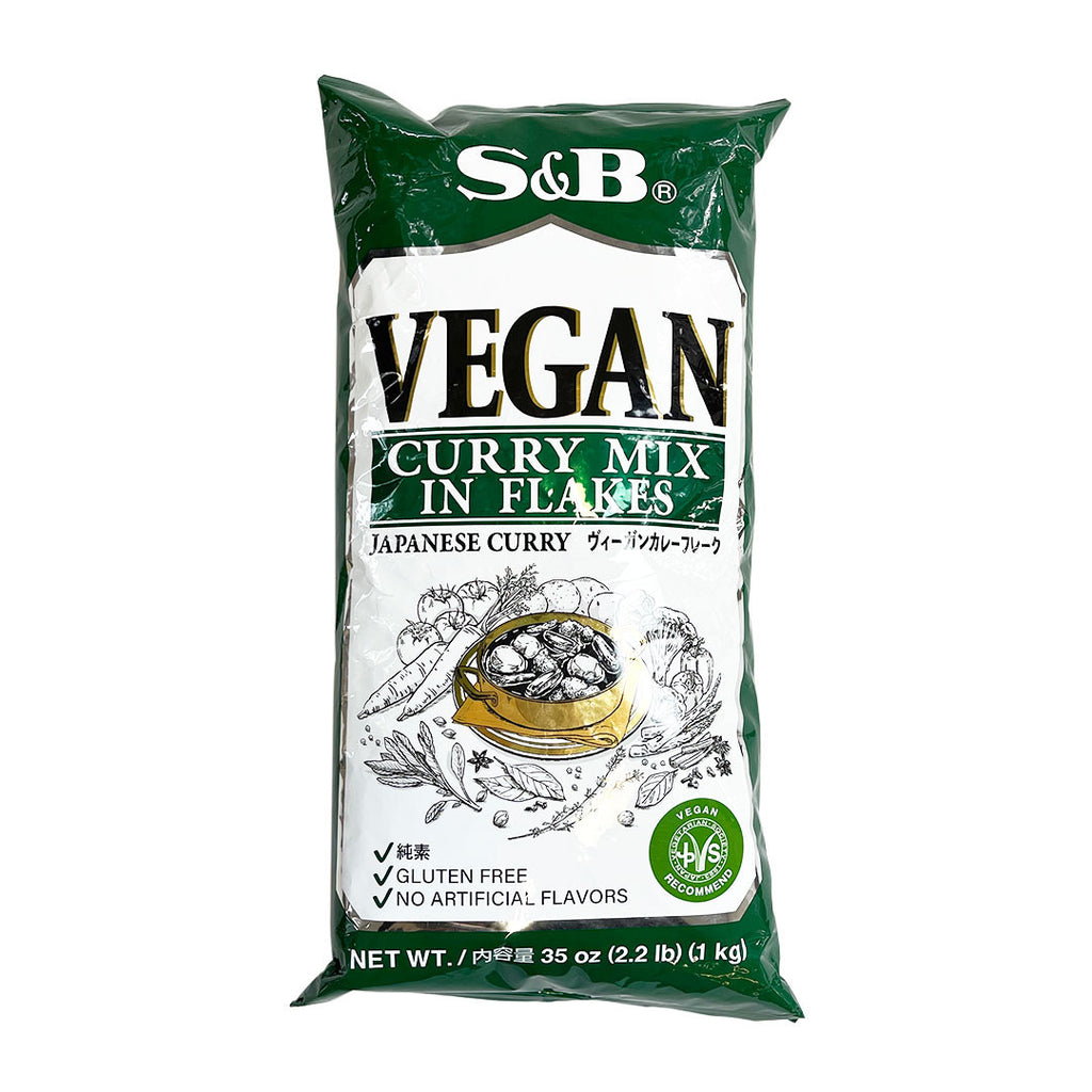S&B Vegan Curry Sauce Mix Flake 2.2 lbs / 1 kg — MTC Kitchen
