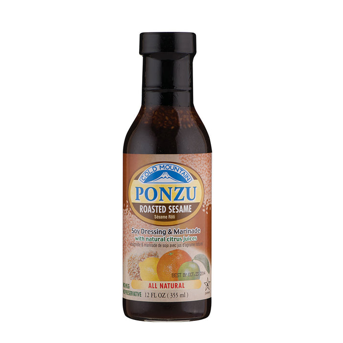 Cold Mountain Organic Ponzu Sauce with Sesame 12 fl oz / 355ml