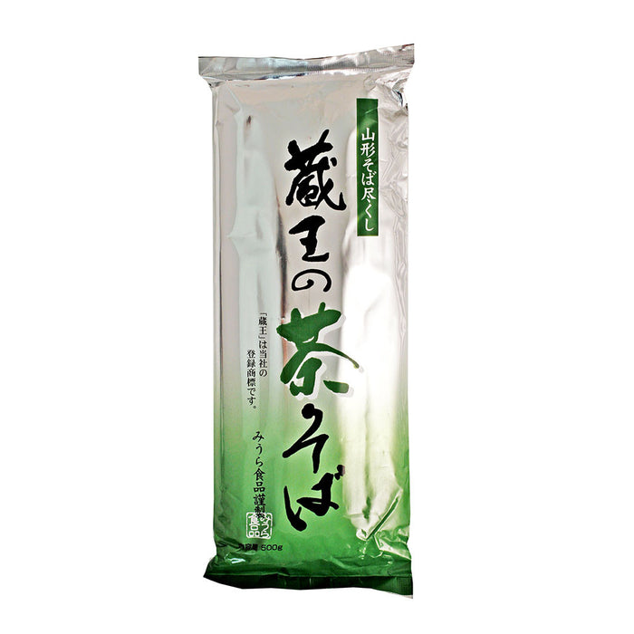 with　MTC　17.6　Buckwheat　Tea　Noodle　Cha-Soba　—　oz　(500g)　Green　Zao　Kitchen