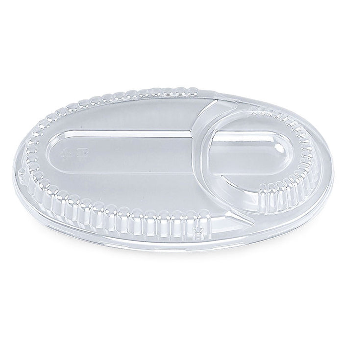 Lids for BF-213 Takeout Tray for Curry (50/pack) #4423