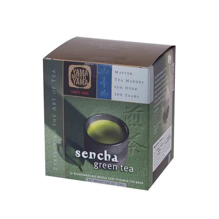 Yamamotoyama Pyramid Infusion Sencha Green Tea 10 Tea Bags