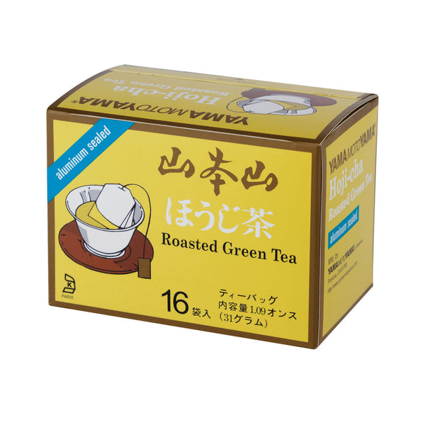 Yamamotoyama Houji-Cha Roasted Green Tea 16 Tea Bags — MTC Kitchen
