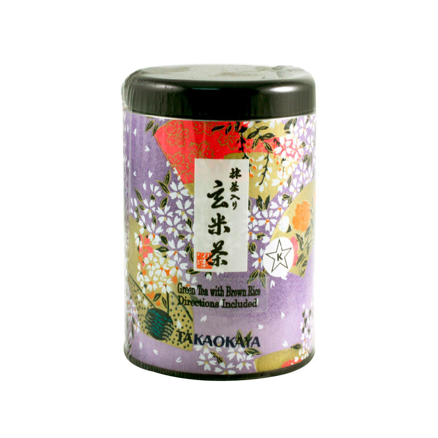 Takaokaya Genmai-cha Green Tea with Matcha 3.5 oz / 100g Loose