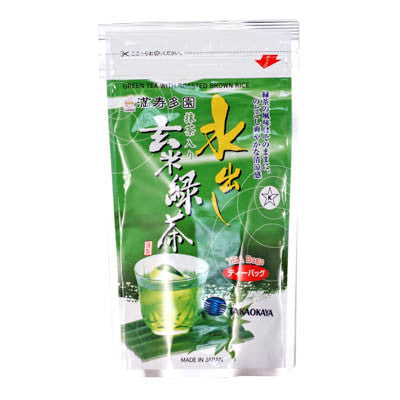 Takaokaya Cold Brew Genmai Green Tea 15 Tea Bags