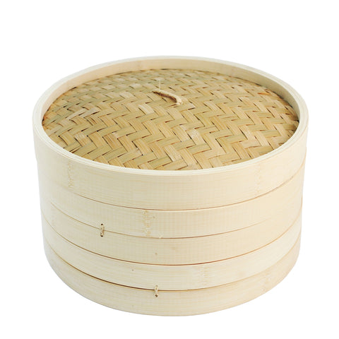 Bamboo 2-Tier Steamer Medium 10.25