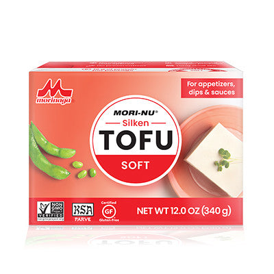Mori-nu Non-GMO Tofu Soft Silken 12 packages of 12 oz / 340g