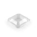 Lids for BF-11 Small White Take Out Tray 4.3" x 4.3" #800621 (1600 lids/case)