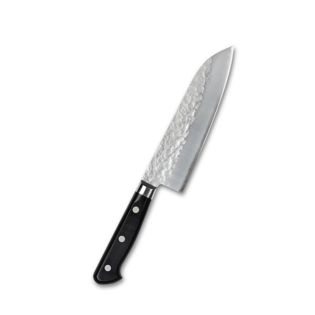 Takamura VG-10 Santoku 170mm (6.7") Hammered (Tsuchime)