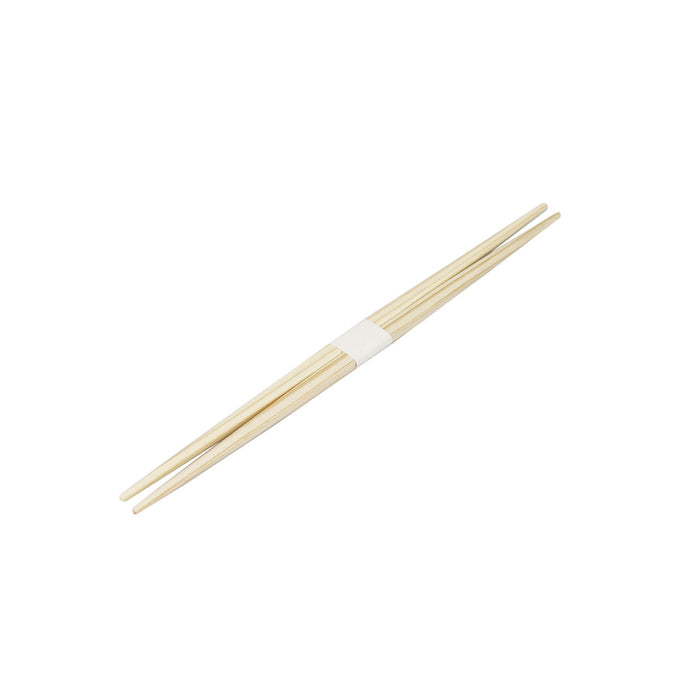 9.5" Disposable Japanese Cedar Chopsticks Bundled, Double Tips - 100 Pairs / Pack