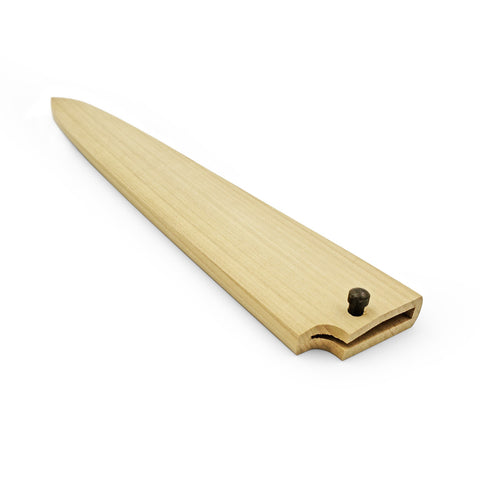 Wooden Knife Saya Cover for Left Handed Yanagi Knife 240mm (9.4