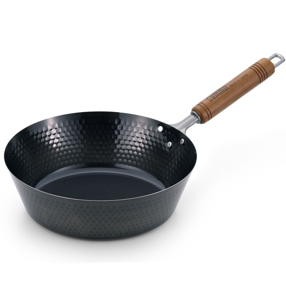 Cast Iron Deep Frying Pan with Lid - 9.4