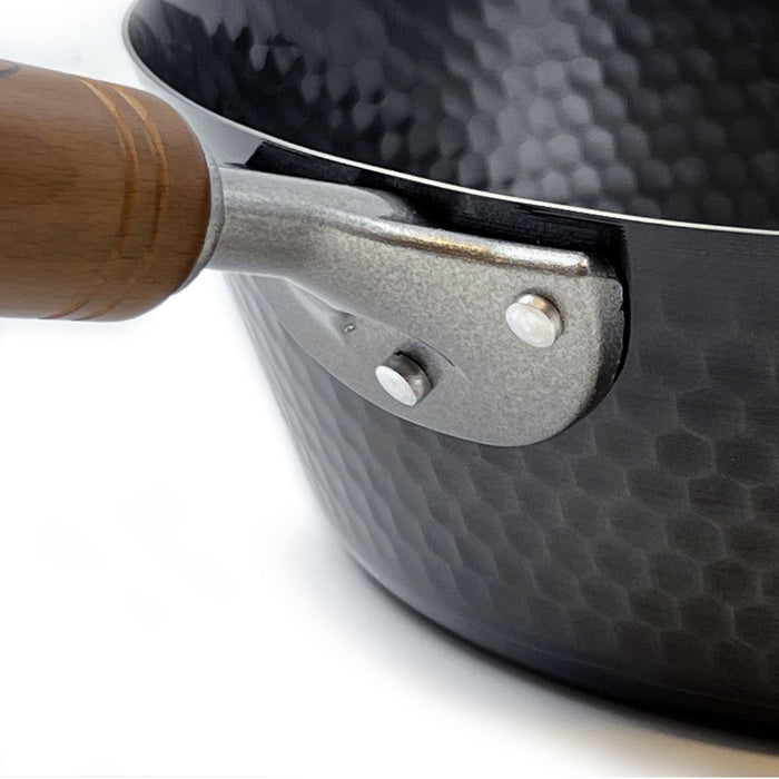 Summit Iron Hammered Frying Pan Deep 11" dia x 5.25" ht