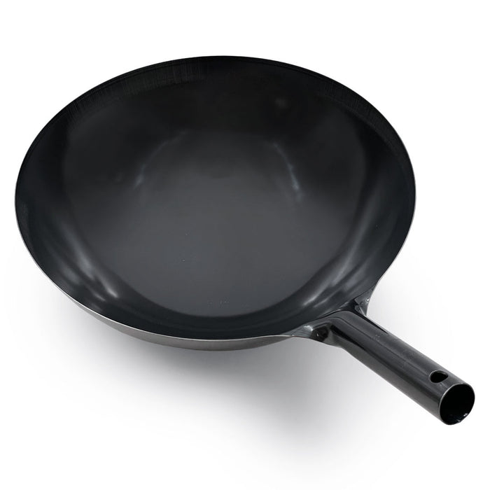 Summit Iron Beijing Round-Bottom Wok Stir Fry Pan 15.4" dia