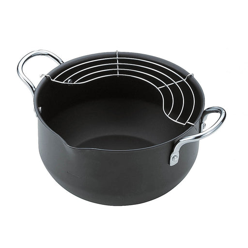 Cast Iron Deep Frying Pan with Lid - 9.4