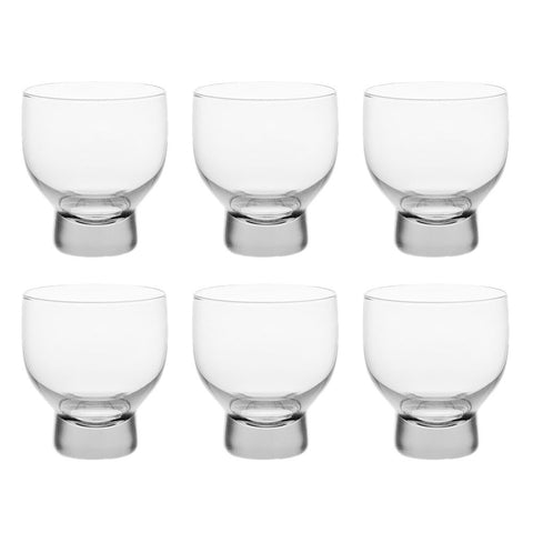 Clear Glass Sake Cup 3 fl oz (Set of 6)