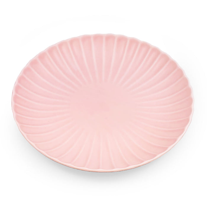 [Clearance] Kasumi Daisy Sakura Matte Pink Dinner Plate 9.4" dia