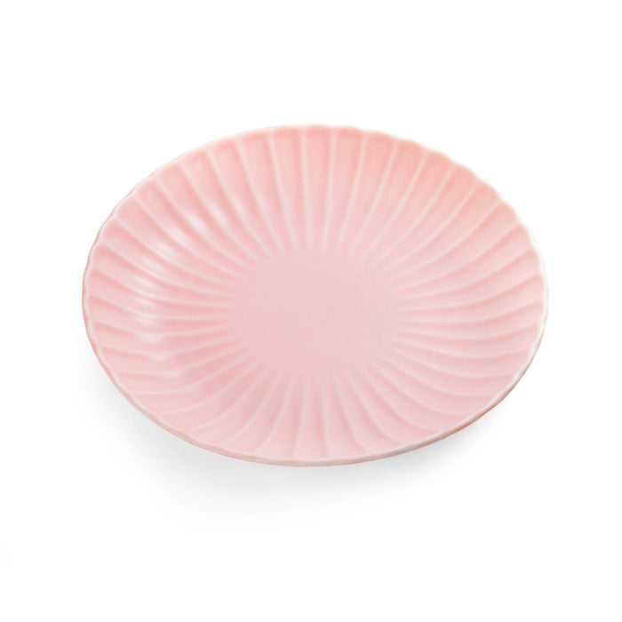 [Clearance] Kasumi Daisy Sakura Matte Pink Salad Plate 8.25" dia