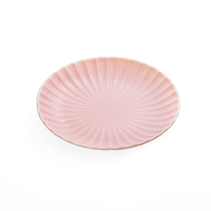 [Clearance] Kasumi Daisy Sakura Matte Pink Appetizer Plate 5.7" dia