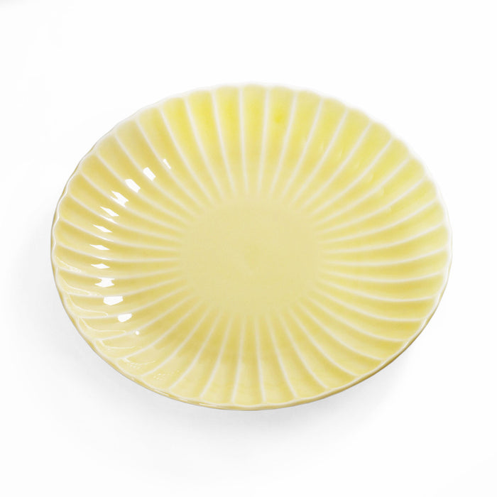 [Clearance] Kasumi Daisy Yellow Dinner Plate 9.4" dia