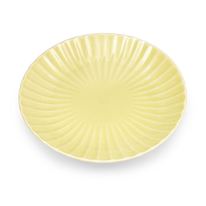 [Clearance] Kasumi Daisy Yellow Salad Plate 8.25" dia