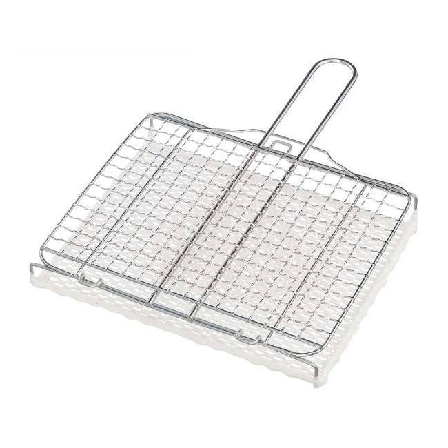 Stovetop Fish Grill with Ceramic Wire, Metal Handle — MTC Kitchen