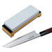 Suehiro Rika #5000 Finishing Knife Sharpening Stone with Stand