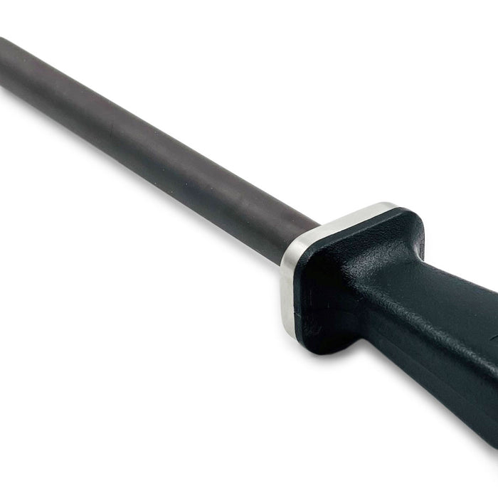 Knife Sharpening Rod Knife Honing Tool 270mm [Ceramic - Black