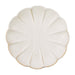 Kikka Daisy Kobiki Matte Ivory Salad Plate 8.5" dia