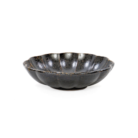 Kikka Daisy Black Kessho Salad Bowl 18 fl oz / 7.05