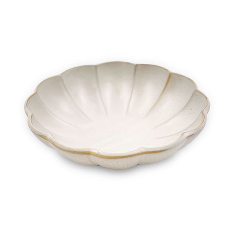 Kikka Daisy Kobiki Matte Ivory Salad Bowl 18 fl oz / 7.05