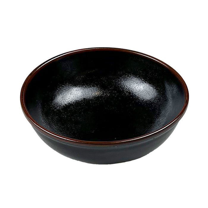 Black Yuzuten Noodle Bowl 34 fl oz / 7.8" dia