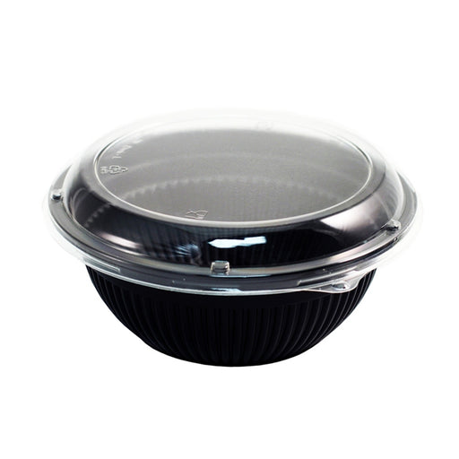 PP Black Takeout Bowl Large 36 fl oz / 7.5" dia (300/case)