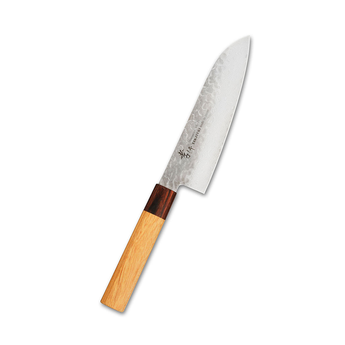 Sakai Takayuki Damascus Hammered VG-10 Santoku 170mm (6.7