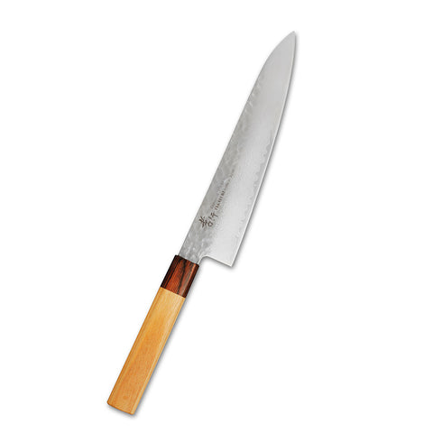 Sakai Takayuki Damascus Hammered VG-10 Gyuto 240mm (9.4