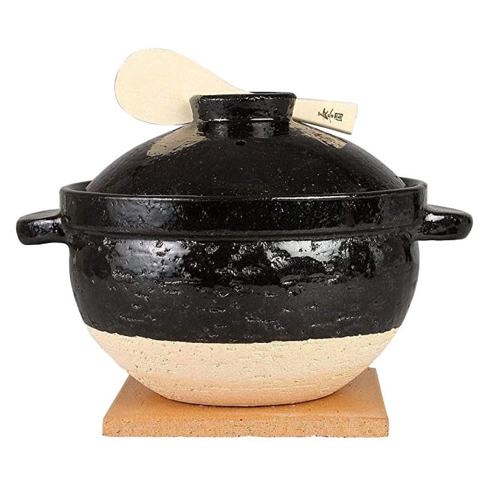 Nagatanien Kamado-San Ceramic Rice Cooking Pot 5 Cup — MTC Kitchen