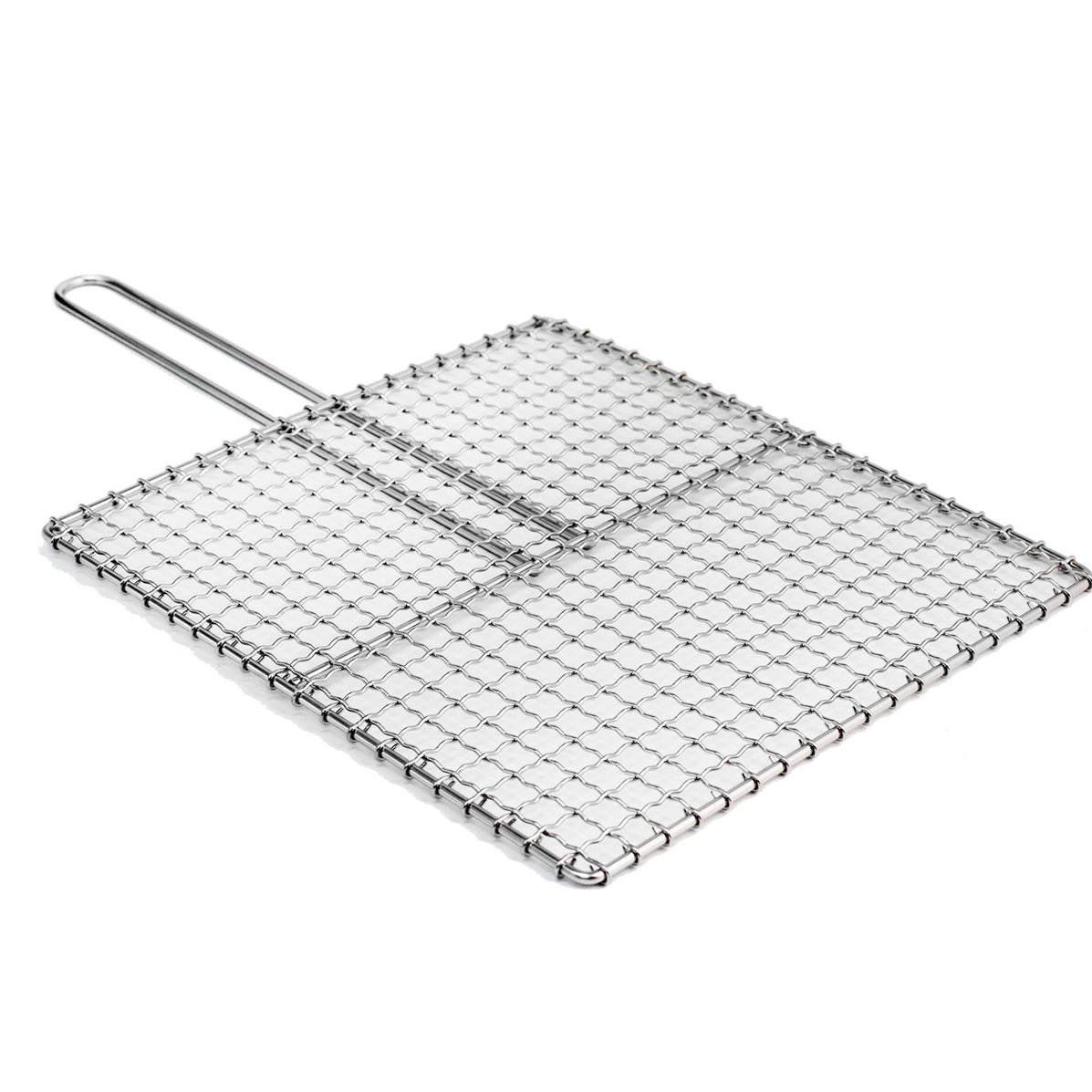 Heavy Duty Stainless Steel Wire Grill Basket — MTC Kitchen