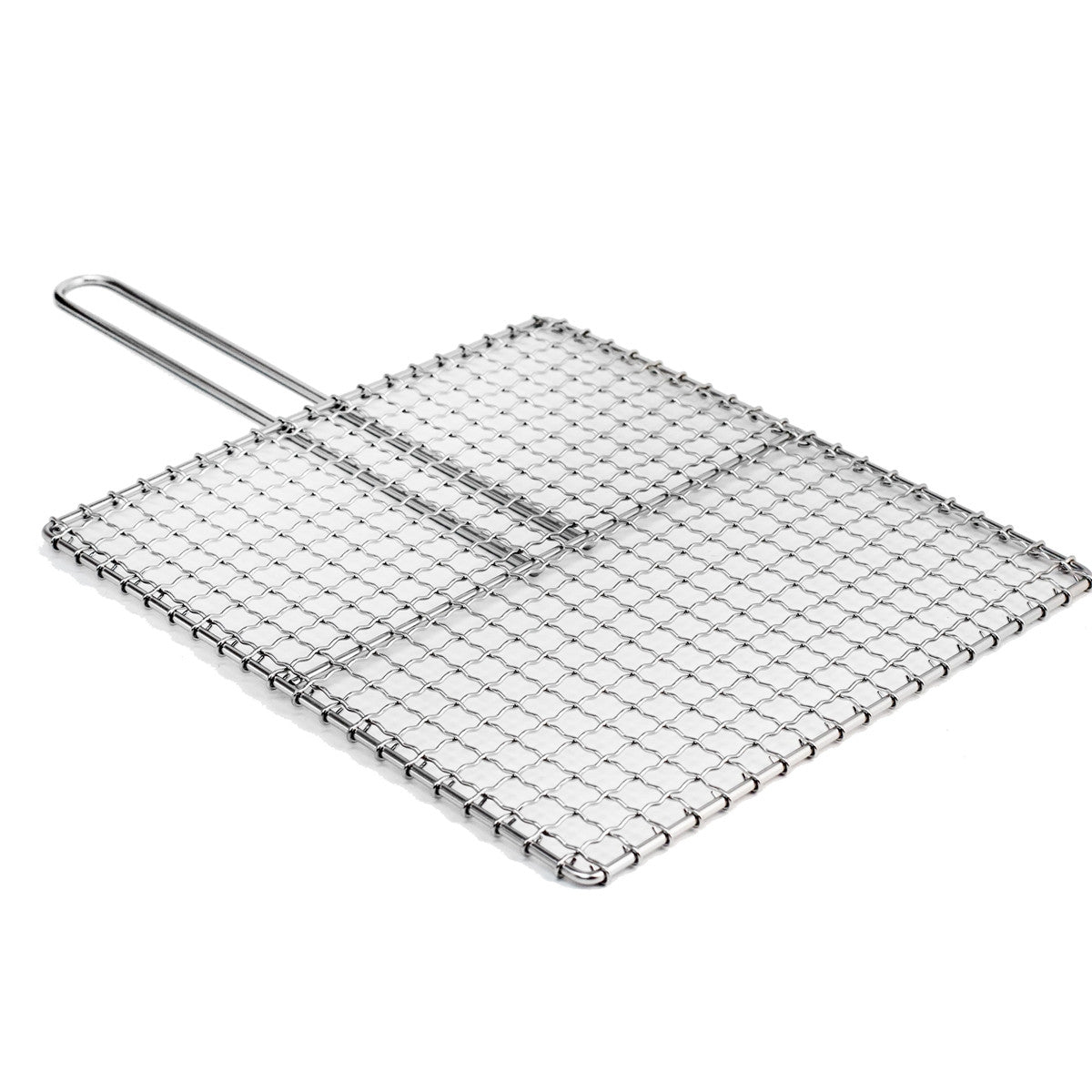 Heavy Duty Stainless Steel Wire Grill Basket — MTC Kitchen